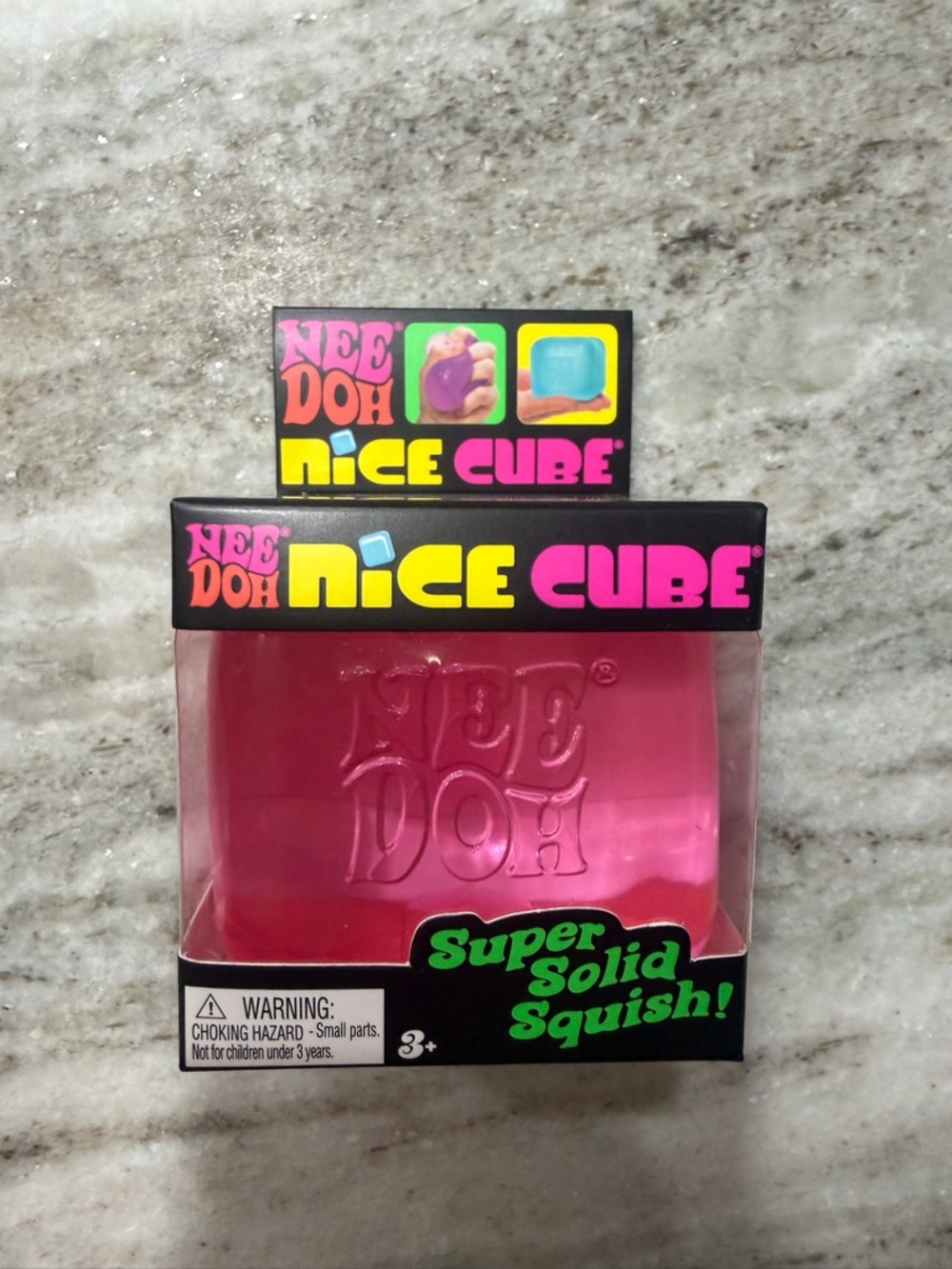 Nice Cube Super Solid Squish - Pink